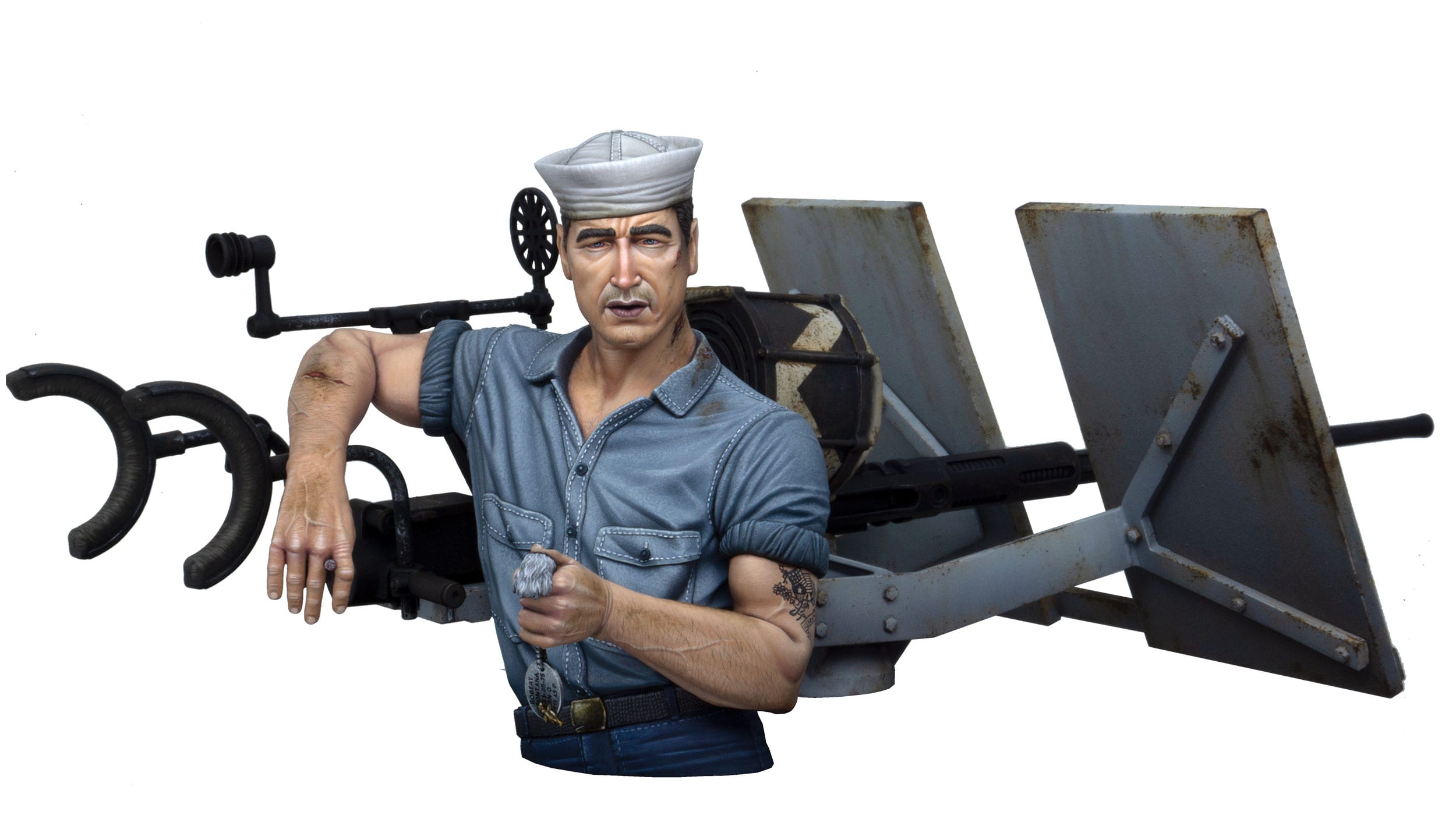 Abteilung502 1/10 Midway 'TARFU' - 20mm Oerlikon Cannon w Gunner | 8435568312746