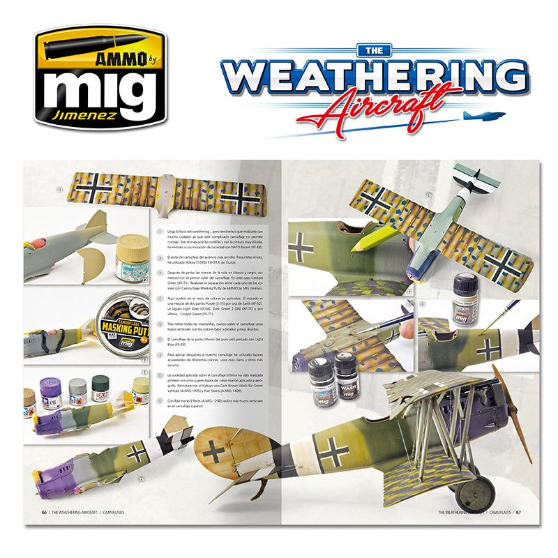 Ammo Mig The Weathering Aircraft Issue 06: Camouflage (English) | 8432074052067