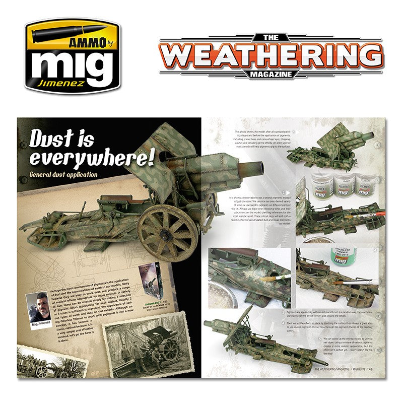 Ammo Mig The Weathering Magazine No 19: Pigments (English) | 8432074045182