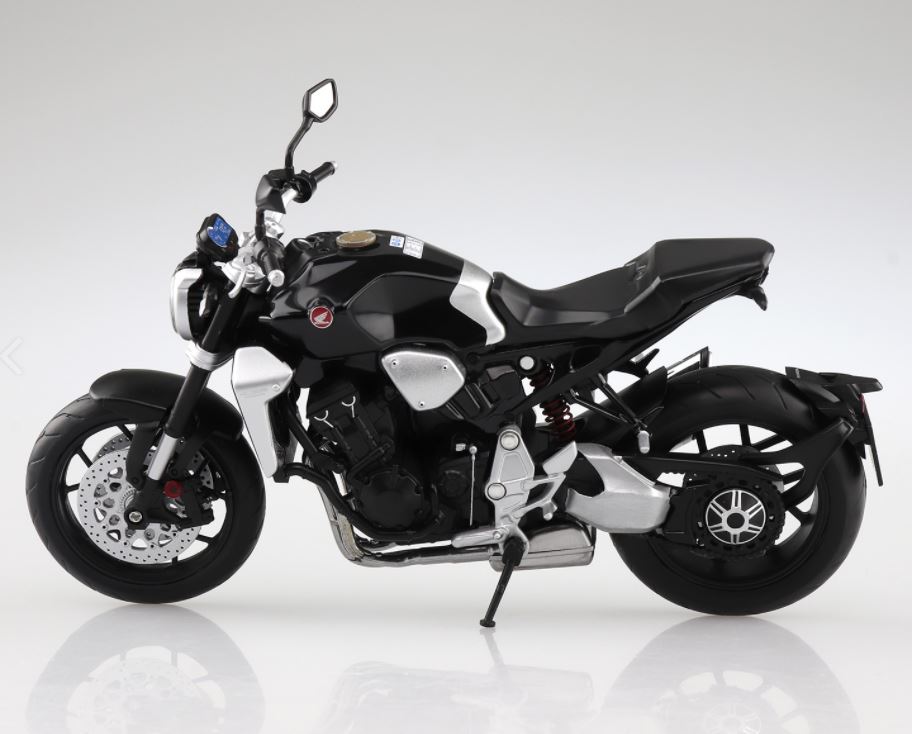 Aoshima 1/12 Honda CB1000R Graphite Black Diecast Motorcycle | 4905083108154