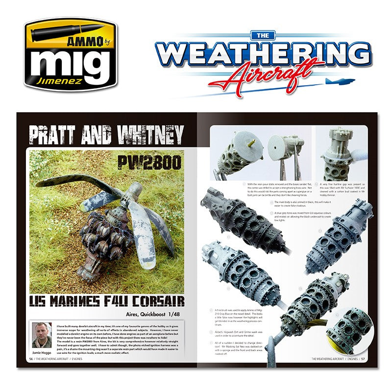 Ammo Mig The Weathering Aircraft Issue 03: Engines (English) | 8432074052036