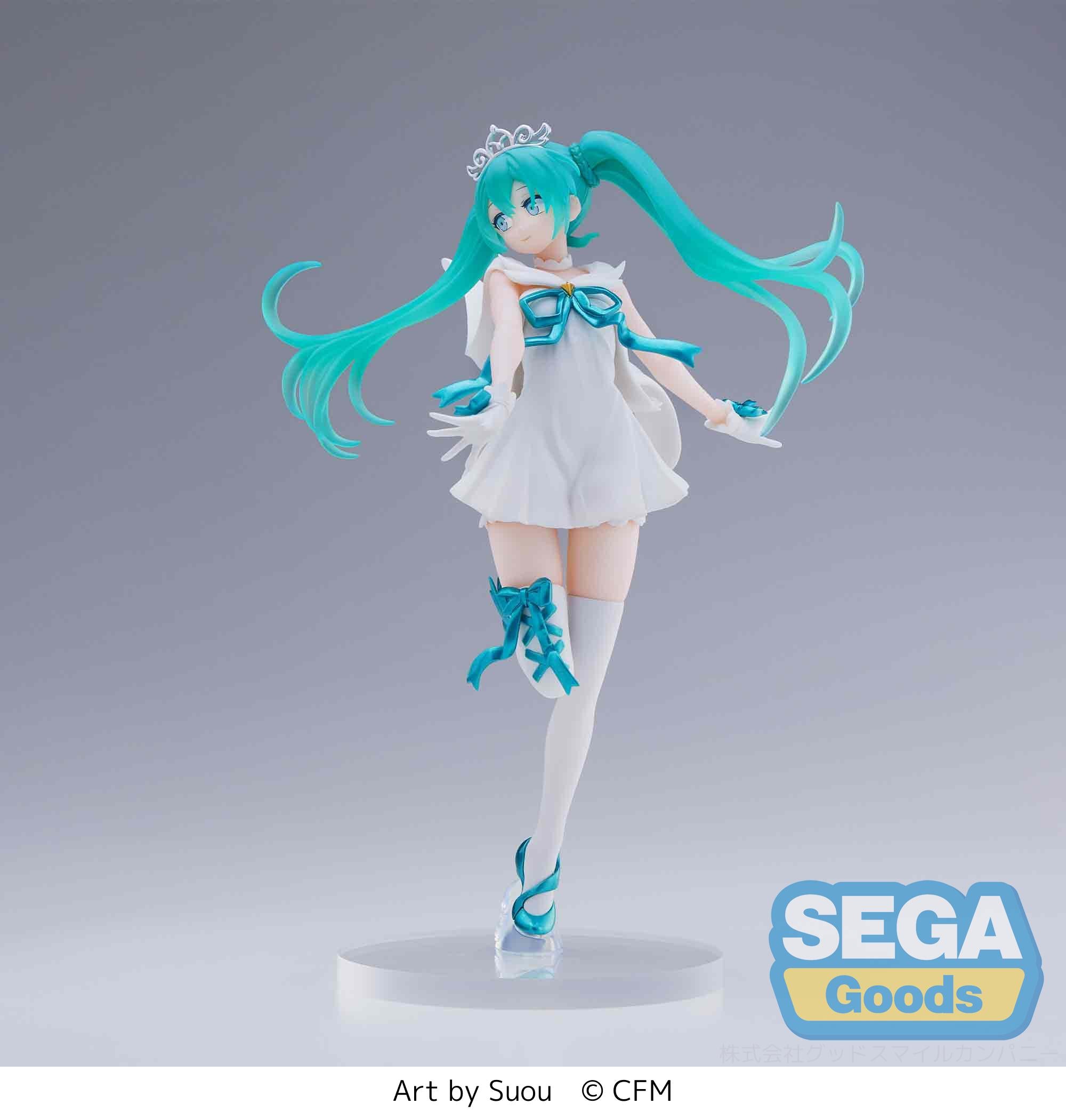 Hatsune Miku Series Miku 15th Anniversary Suou Ver. SPM Figure | 4580779506386