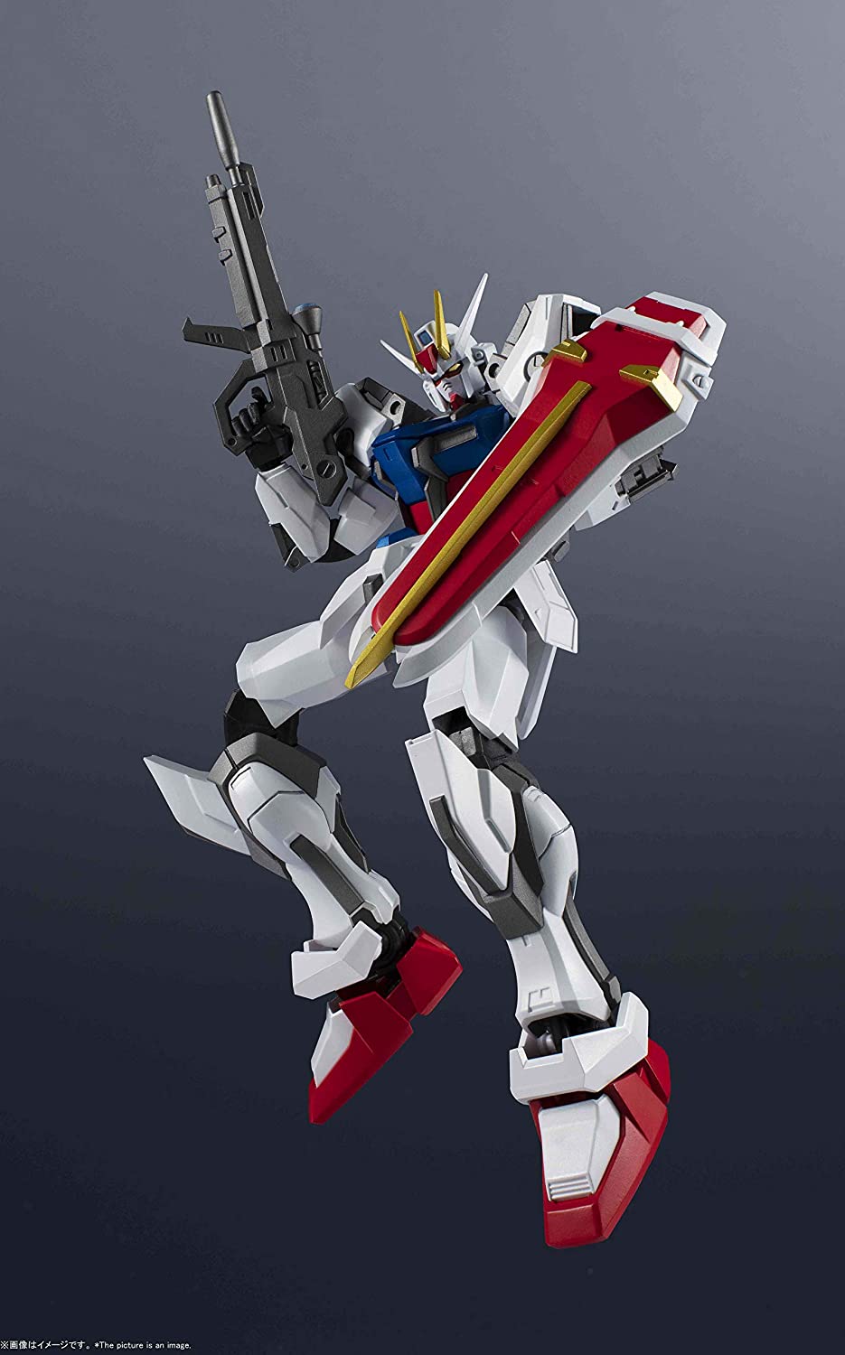 Bandai GAT-X105 Strike Gundam 'Mobile Suit Gundam SEED', Bandai Gundam Universe (5.9 Inch approx) | 851365007551