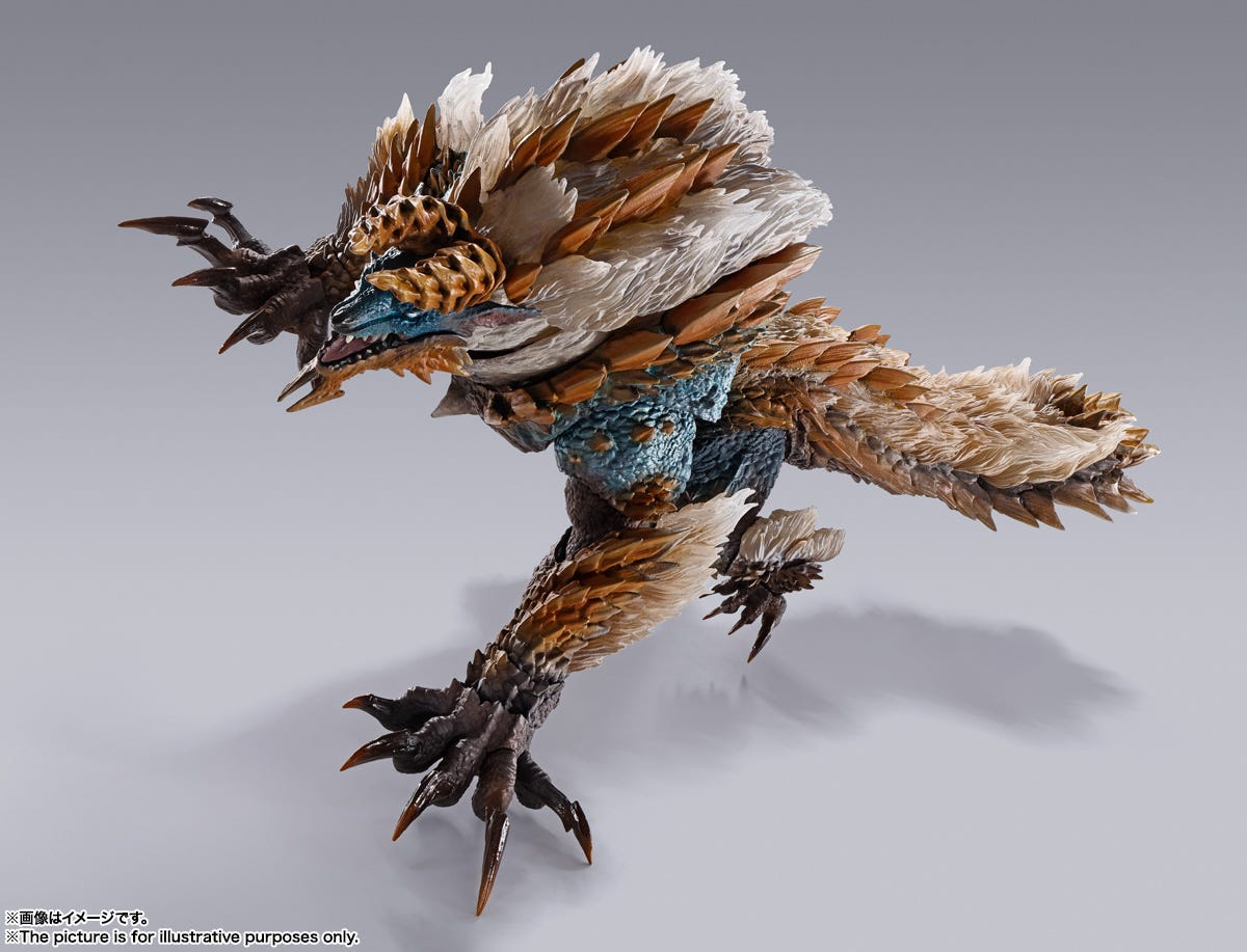 Bandai Spirits S.H.MonsterArts Zinogre Monster Hunter World Iceborne | 457310261471