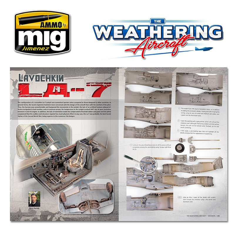 Ammo Mig The Weathering Aircraft Issue 07: Interiors (English) | 8432074052074