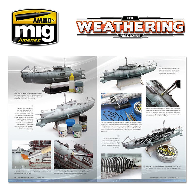 Ammo Mig The Weathering Magazine No 20: Camouflage (English) | 8432074045199