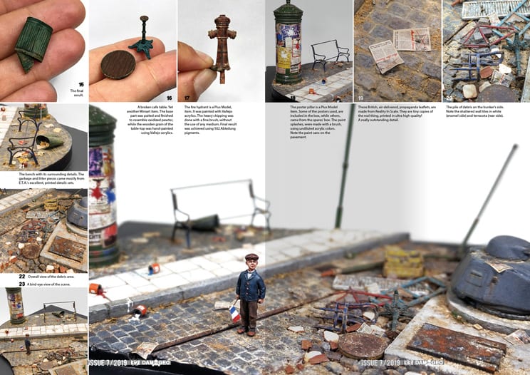 Abteilung502 DAMAGED, Worn and Weathered Models Magazine - 08 (English) | 8435568306202