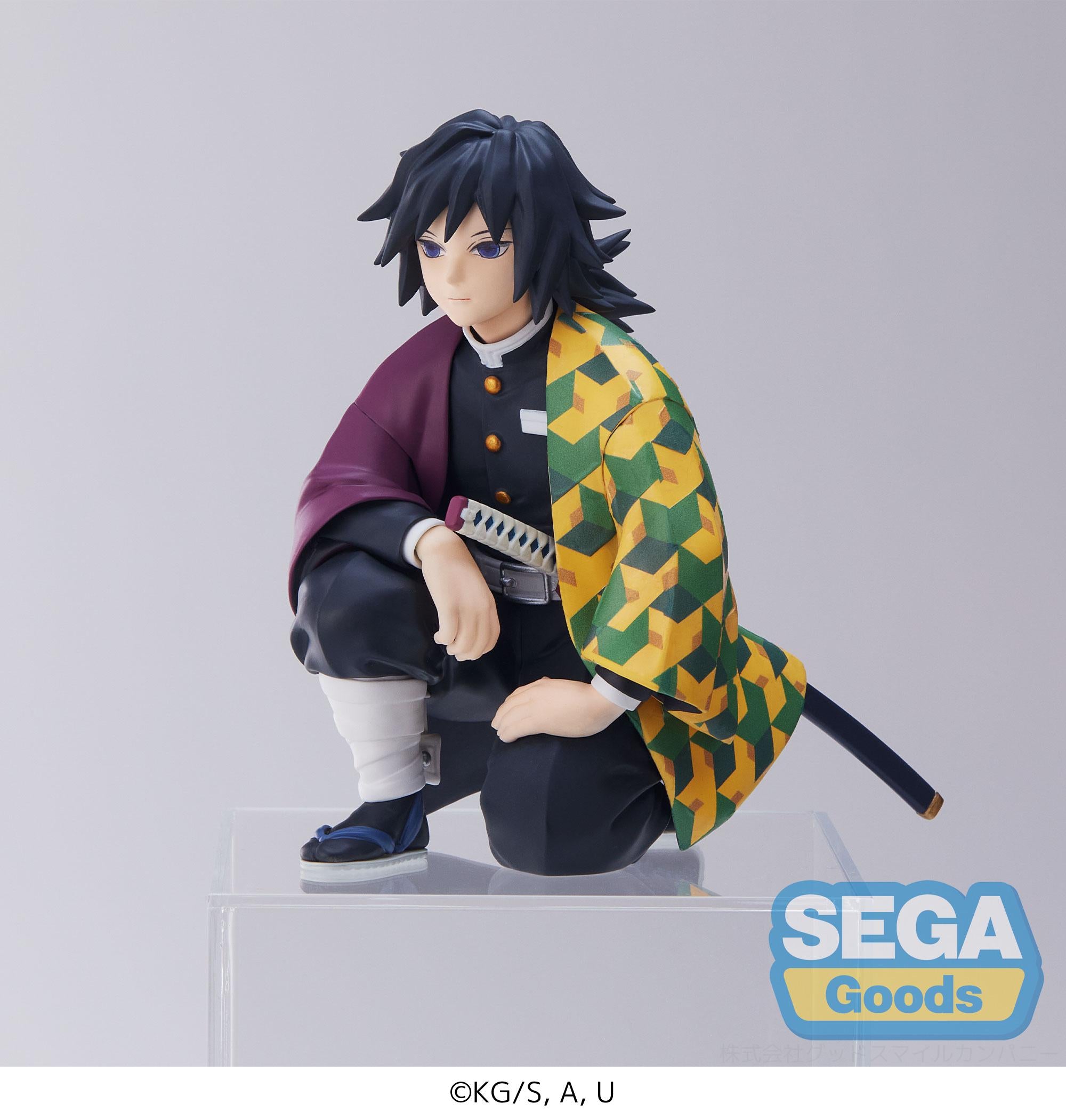 Demon Slayer: Kimetsu no Yaiba Series Giyu Tomioka Hashira Meeting PM Perching Figure | 4580779503019