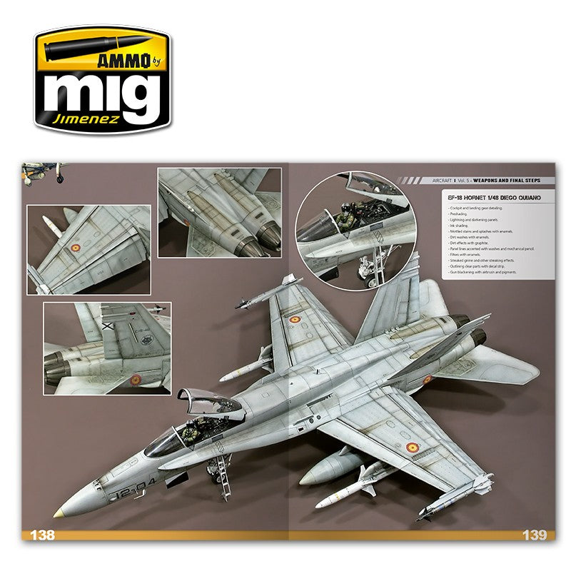 Ammo Mig Encyclopedia of Aircraft Modelling Techniques - Vol. 5: Final Steps (English) | 8432074060543
