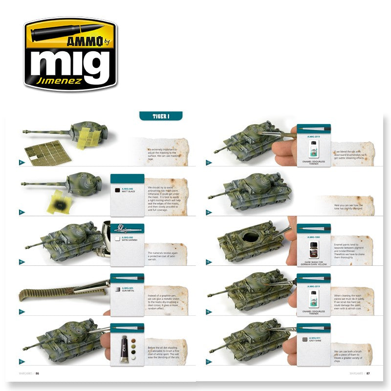 Ammo Mig Painting Wargame Tanks Guide (English) | 8432074060031