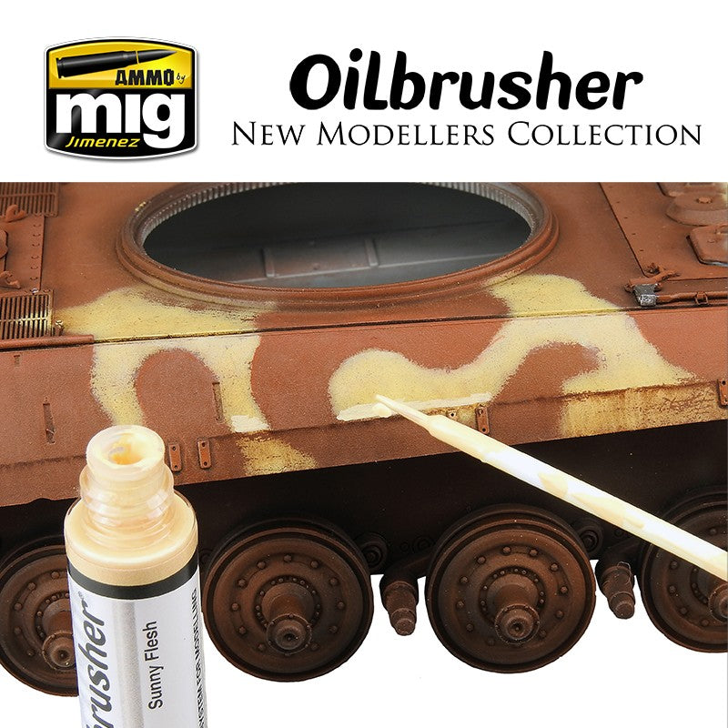 Ammo Mig Oilbrusher - Dusty Earth | 8432074035237
