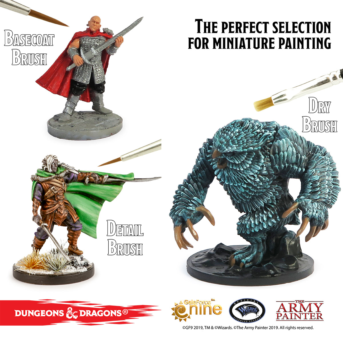 Army Painter D&D Nolzur's Marvelous Brush Set | 5713799750036