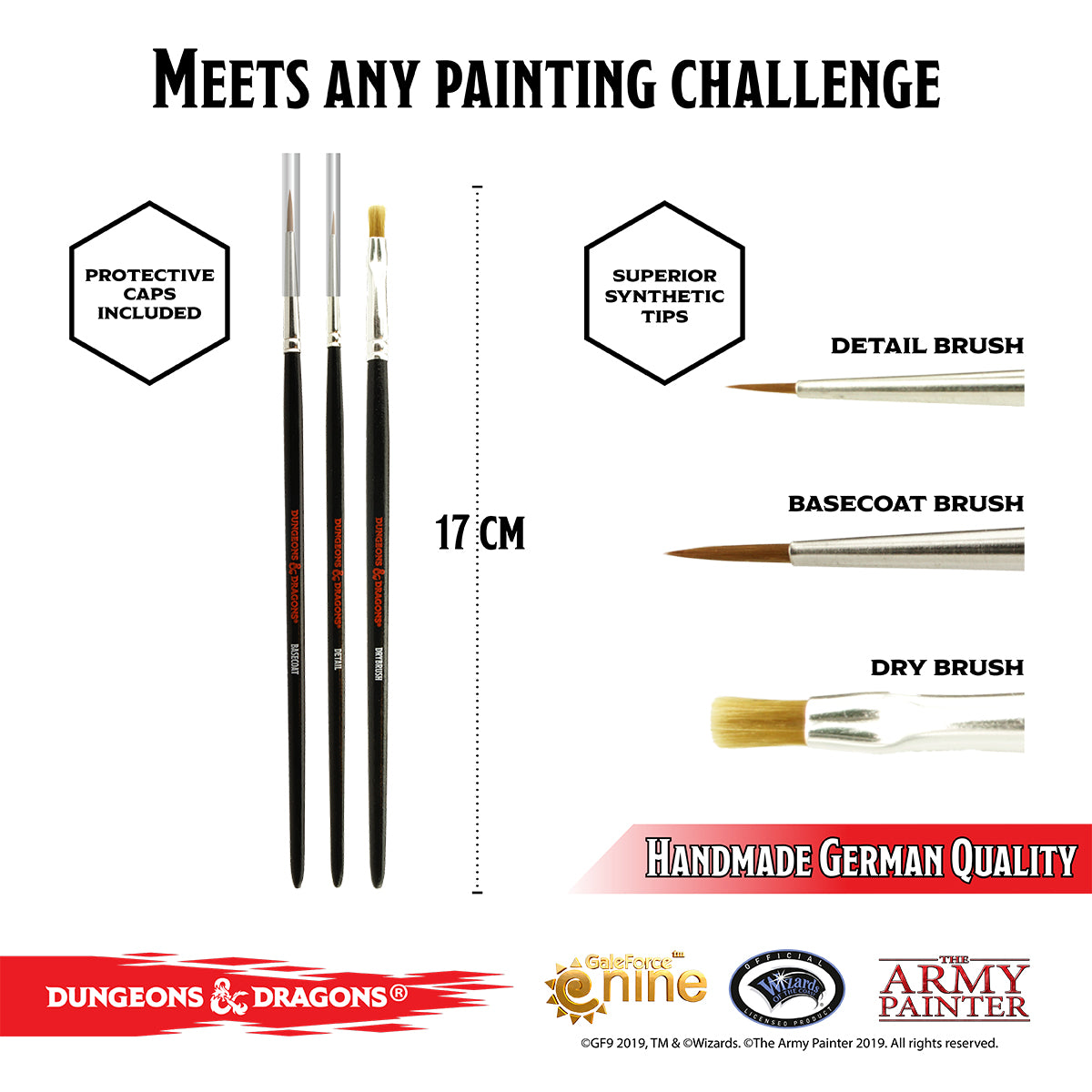 Army Painter D&D Nolzur's Marvelous Brush Set | 5713799750036