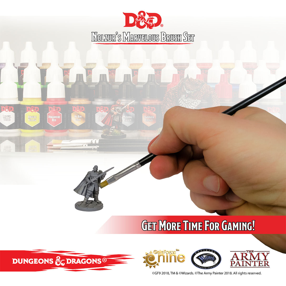 Army Painter D&D Nolzur's Marvelous Brush Set | 5713799750036