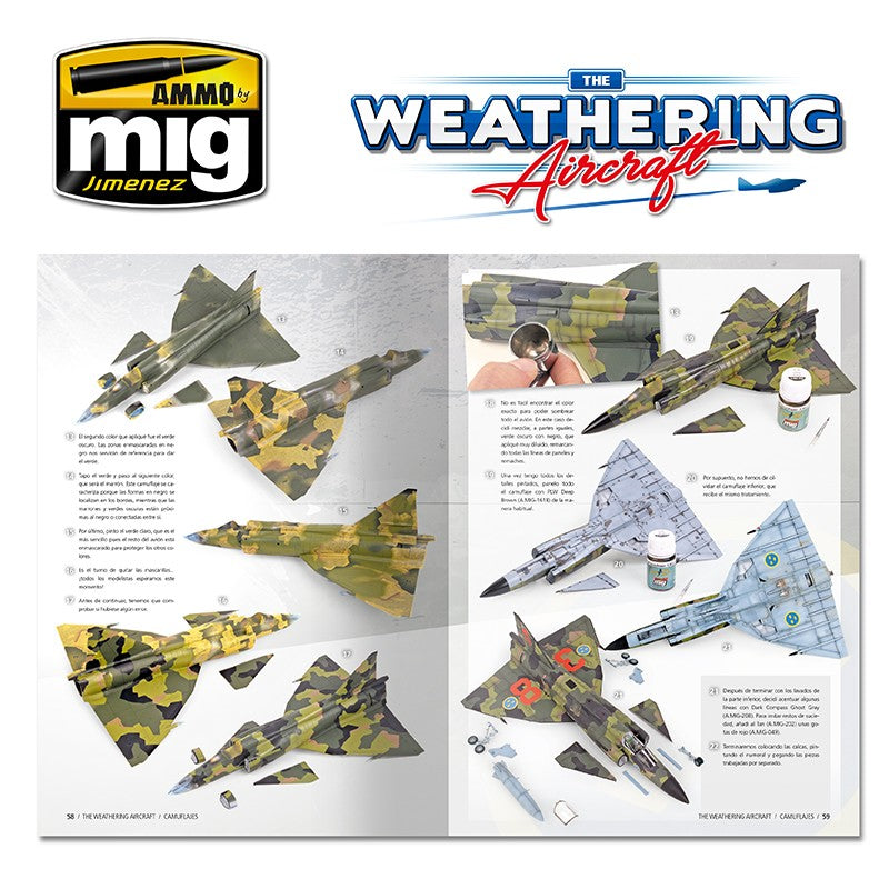Ammo Mig The Weathering Aircraft Issue 06: Camouflage (English) | 8432074052067
