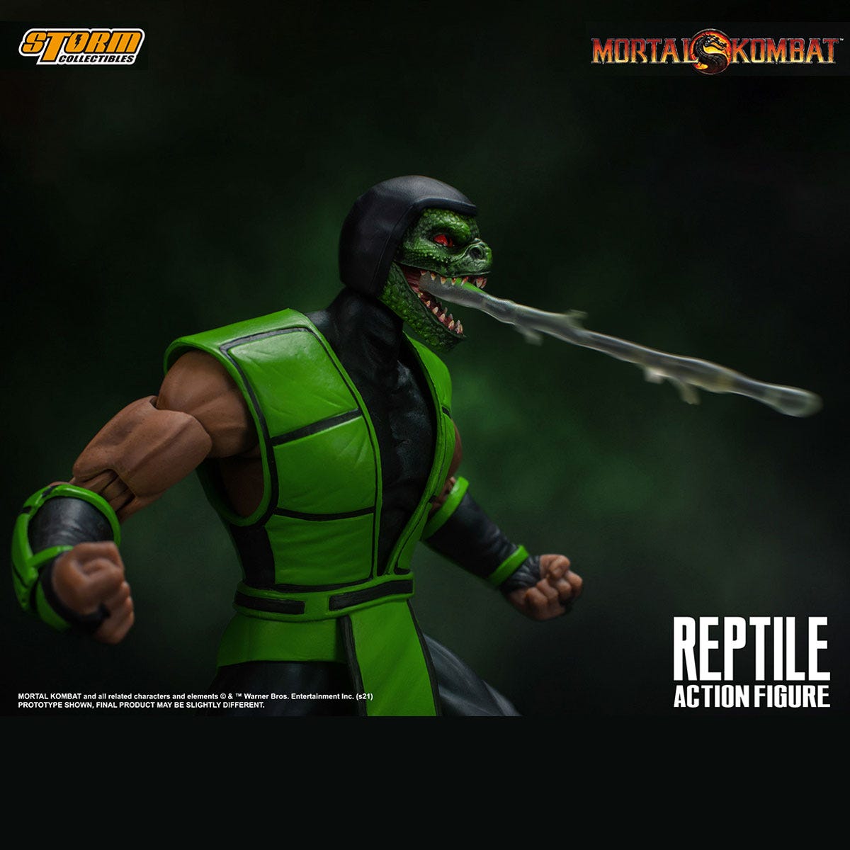 Storm Collectibles 1/12 Reptile 'Mortal Kombat' Action Figure | 4897072871975