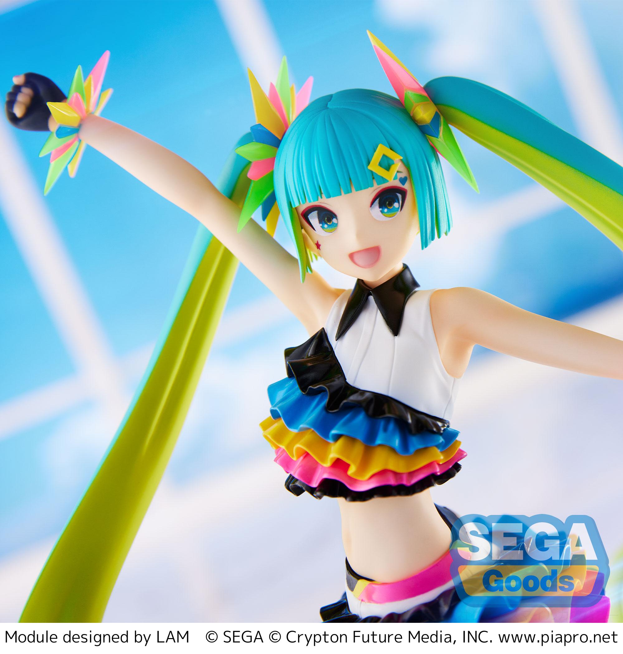 Hatsune Miku Series Figurizm Project Diva Mega39's Hatsune Miku - Catch the Wave Figure | 4570001956300