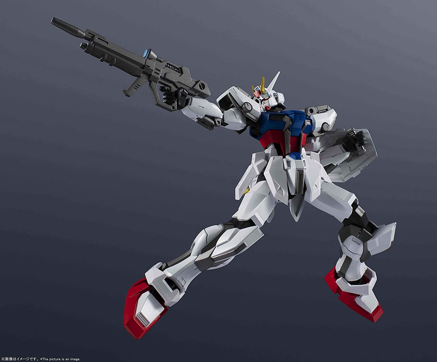 Bandai GAT-X105 Strike Gundam 'Mobile Suit Gundam SEED', Bandai Gundam Universe (5.9 Inch approx) | 851365007551