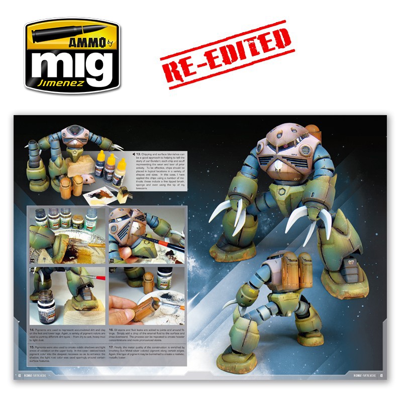 Ammo Mig In Combat 1 - Painting Mechas (English) | 8432074060130