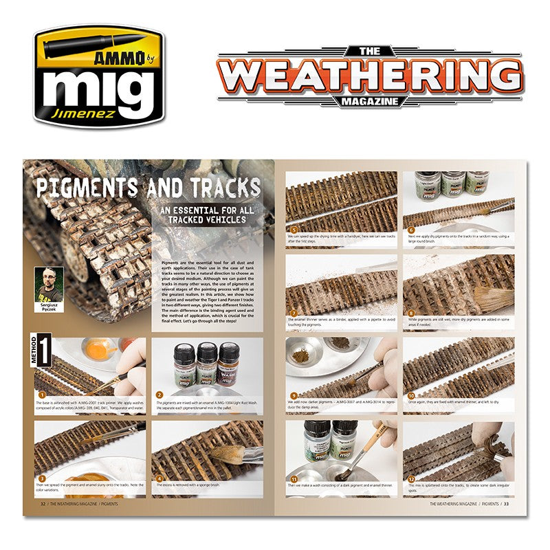 Ammo Mig The Weathering Magazine No 19: Pigments (English) | 8432074045182