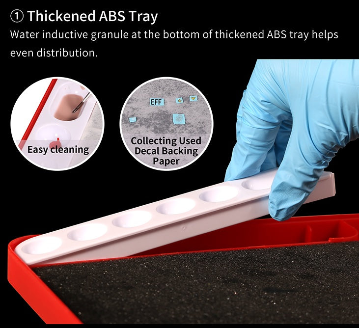 DSPIAE PRO Poseidon Moisturizing Color Mixing Box for Acrylic Paints | 6970845567904