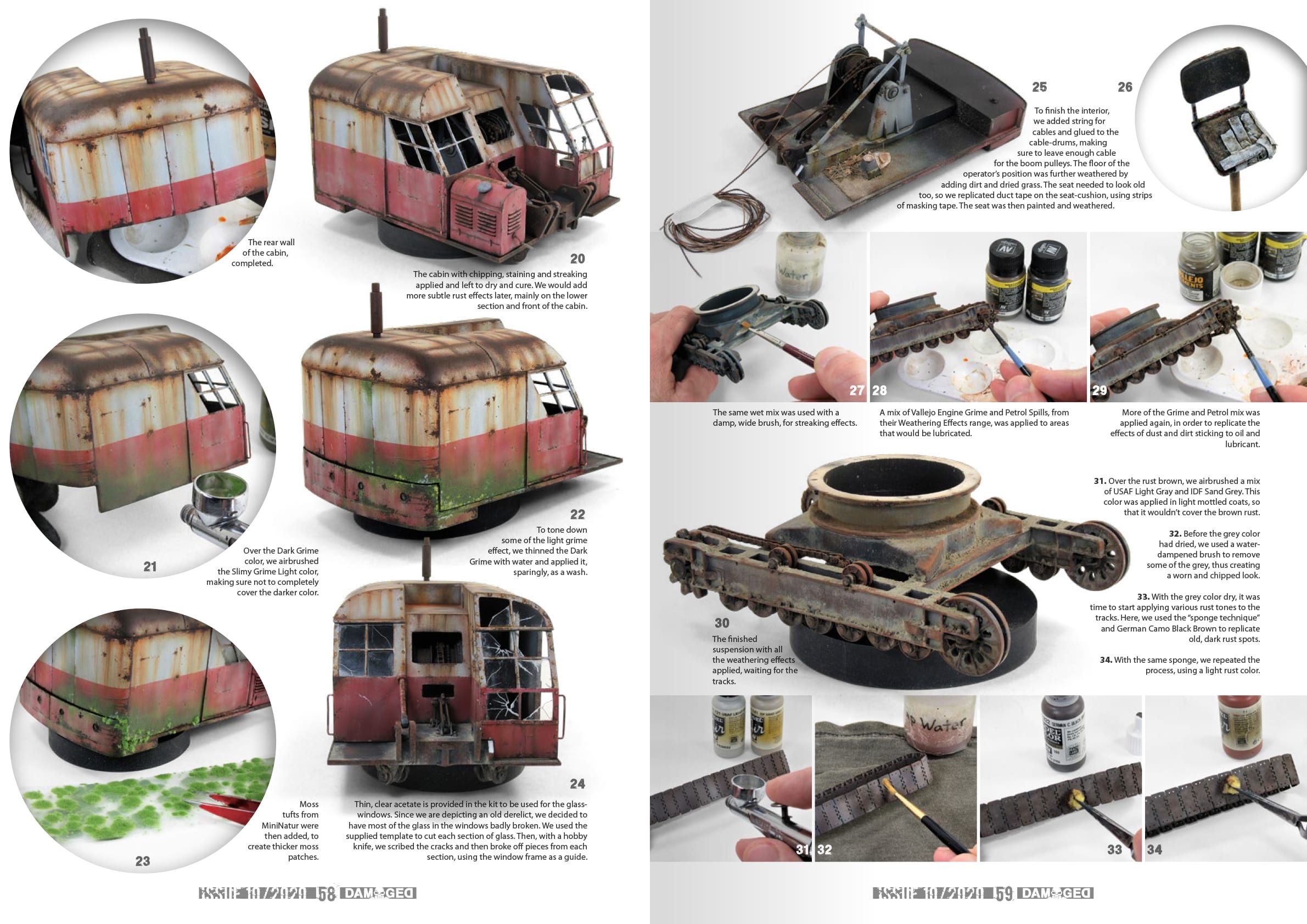 Abteilung502 DAMAGED, Worn and Weathered Models Magazine - 10 (English) | 8435568308169