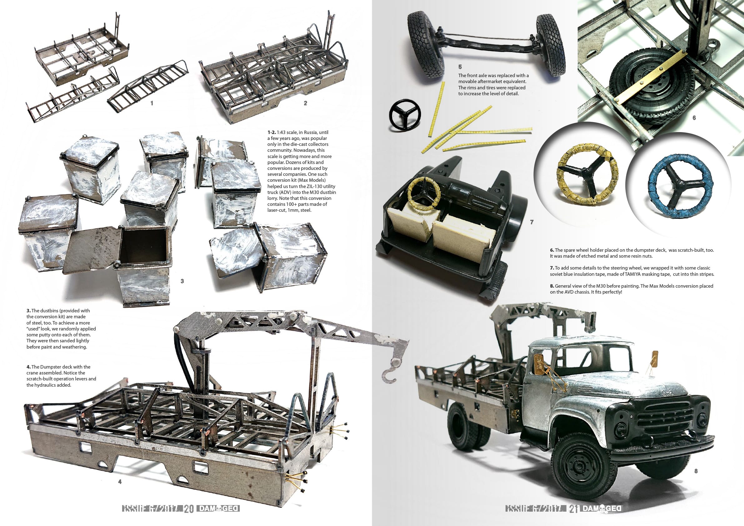 Abteilung502 DAMAGED, Worn and Weathered Models Magazine - 06 (English) | 8435568300828