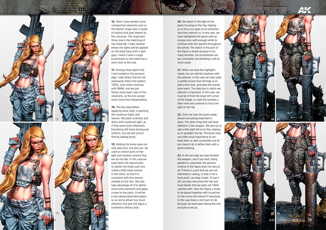 AK Interactive Learning Series #12 Painting Female Figures - English | 8435568312692