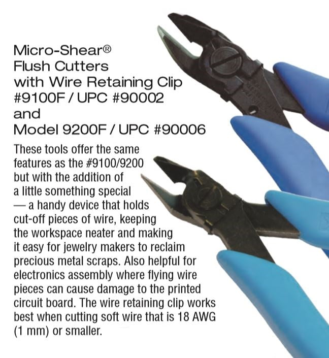 Xuron Tapered Head Micro-Shear w/ Lead Rtnr (9200F) 90006 | 615265900066