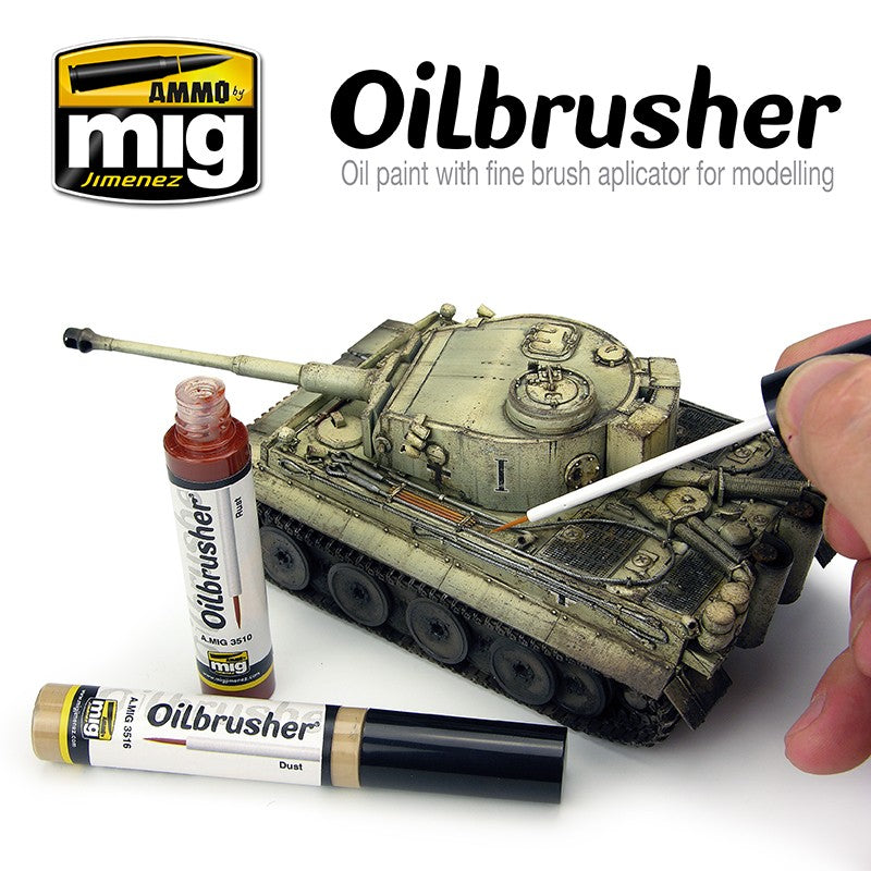 Ammo Mig Oilbrusher - Buff | 8432074035176
