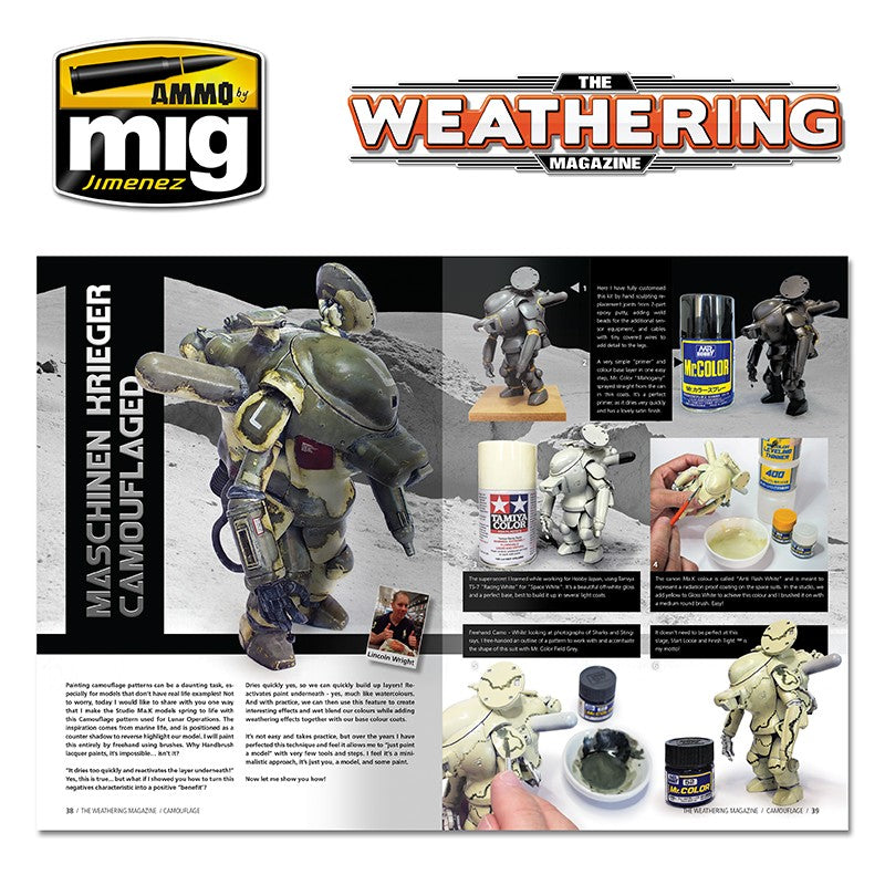 Ammo Mig The Weathering Magazine No 20: Camouflage (English) | 8432074045199