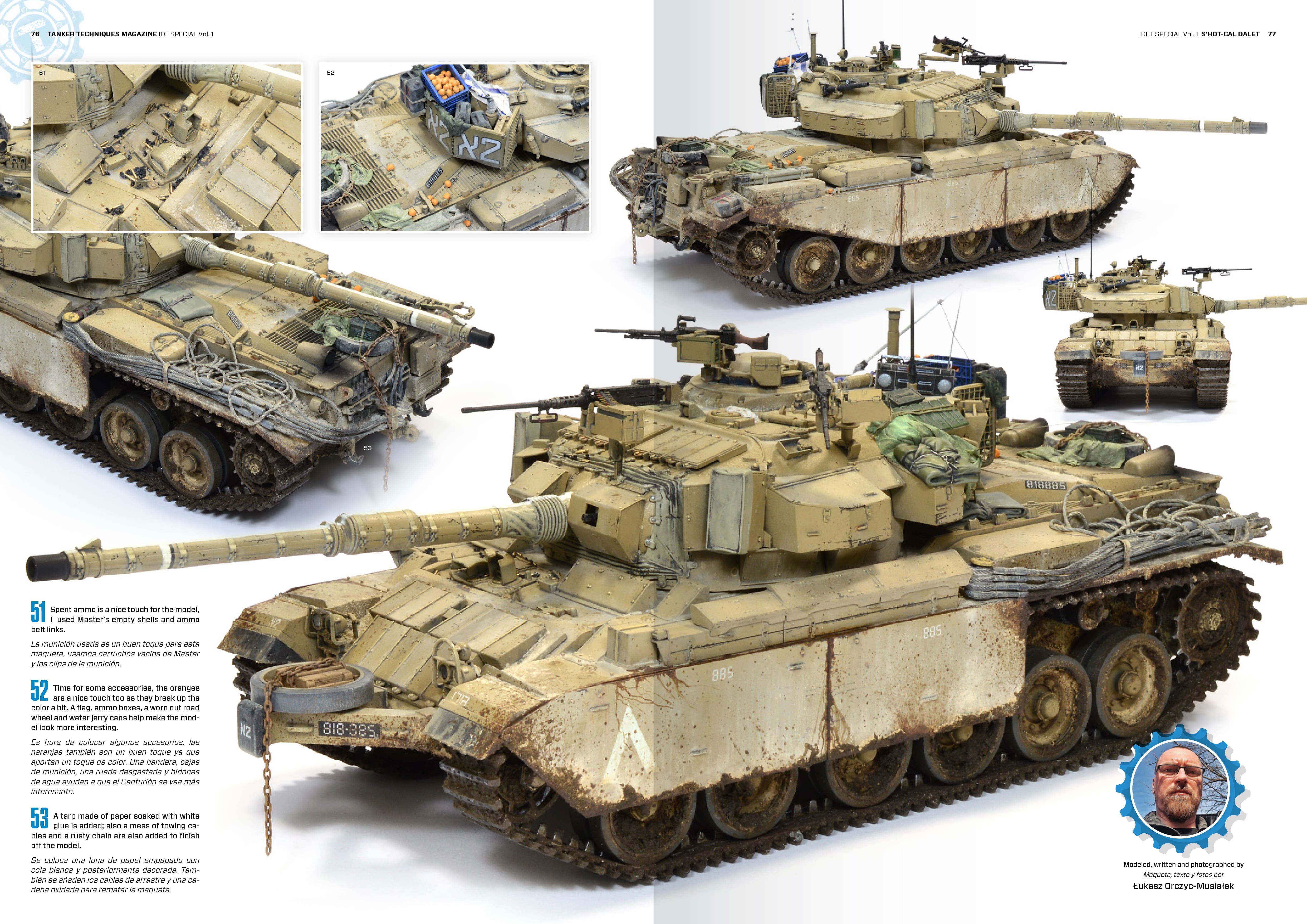 AK Interactive TANKER Special 'IDF Vol.1' - Bilingual