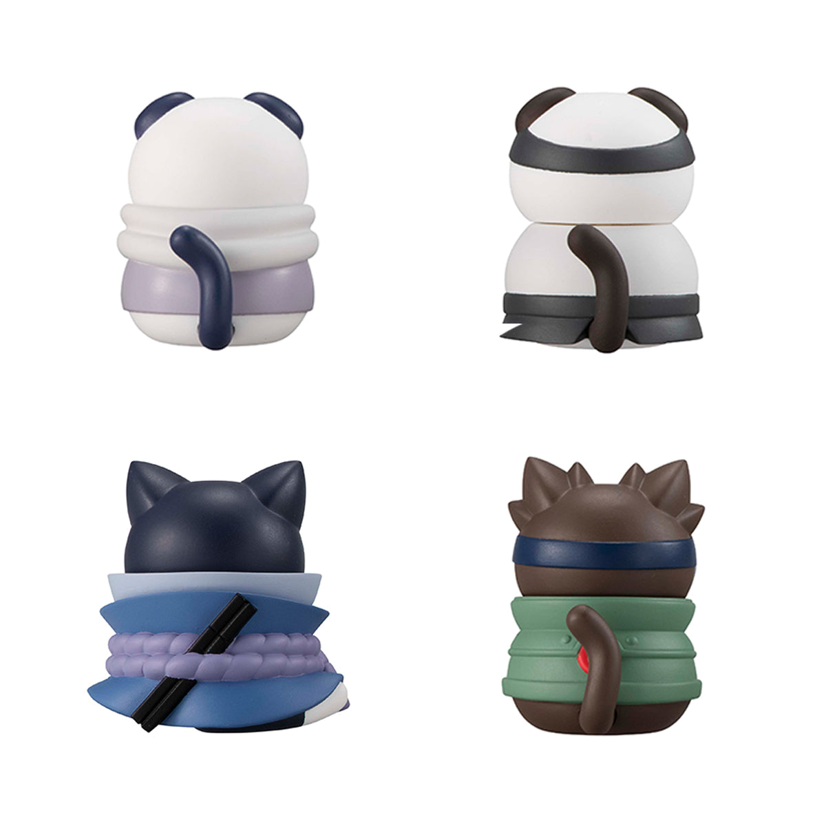 Megahouse Mega Cat Project Ver. Break OutFourth Great Ninja War, Set of 8(Window Package【With Gift】 "Naruto" | 4535123833946