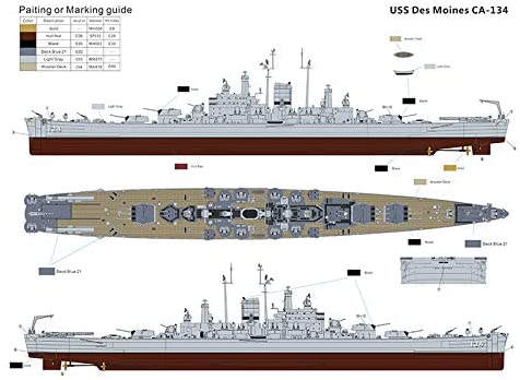 Very Fire 1/350 USS Des Moines DX version | 850001393355