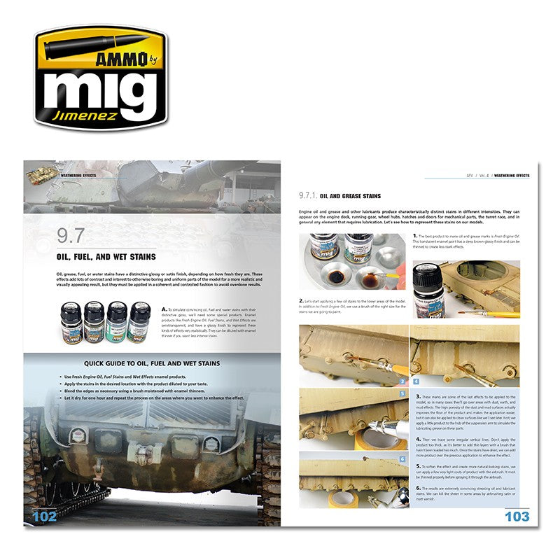 Ammo Mig Encyclopedia of Armour Modelling Techniques - Vol. 4: Weathering (English) | 8432074061533