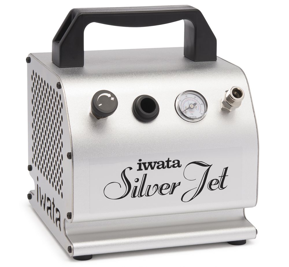 IWATA Silver Jet 110-120V Airbrush Compressor | 734748100059