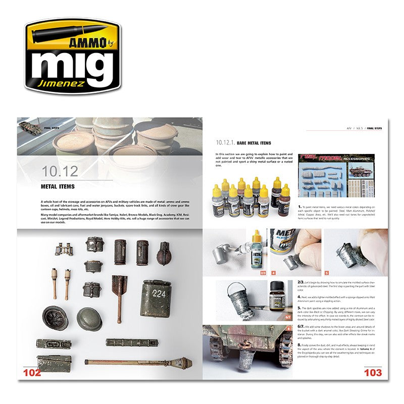 Ammo Mig Encyclopedia of Armour Modelling Techniques - Vol. 5: Final Touches (English) | 8432074061540