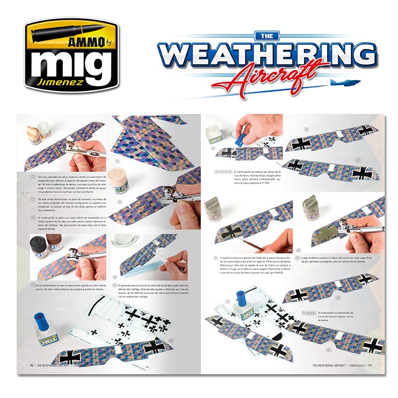 Ammo Mig The Weathering Aircraft Issue 06: Camouflage (English) | 8432074052067