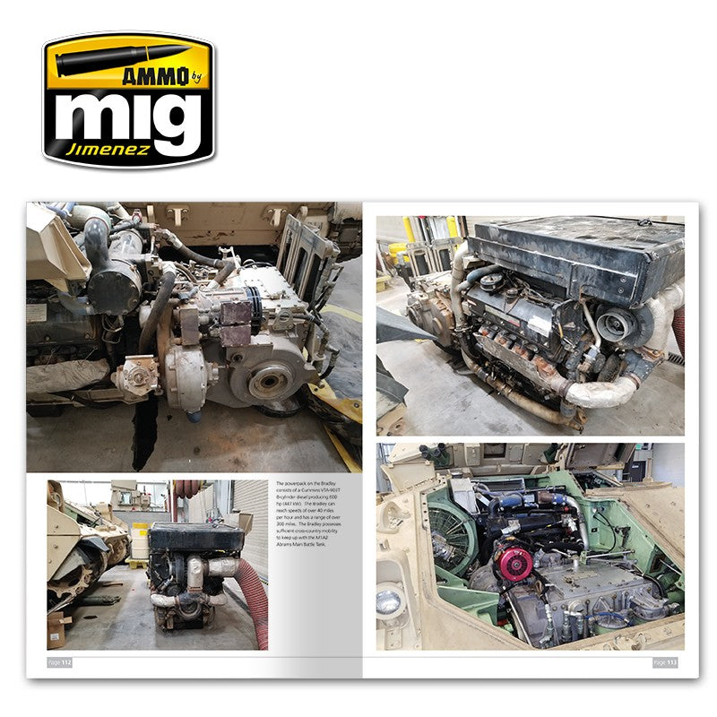 Ammo Mig M2A3 Bradley Fighting Vehicle in Europe - In Detail Vol. 2 (English)