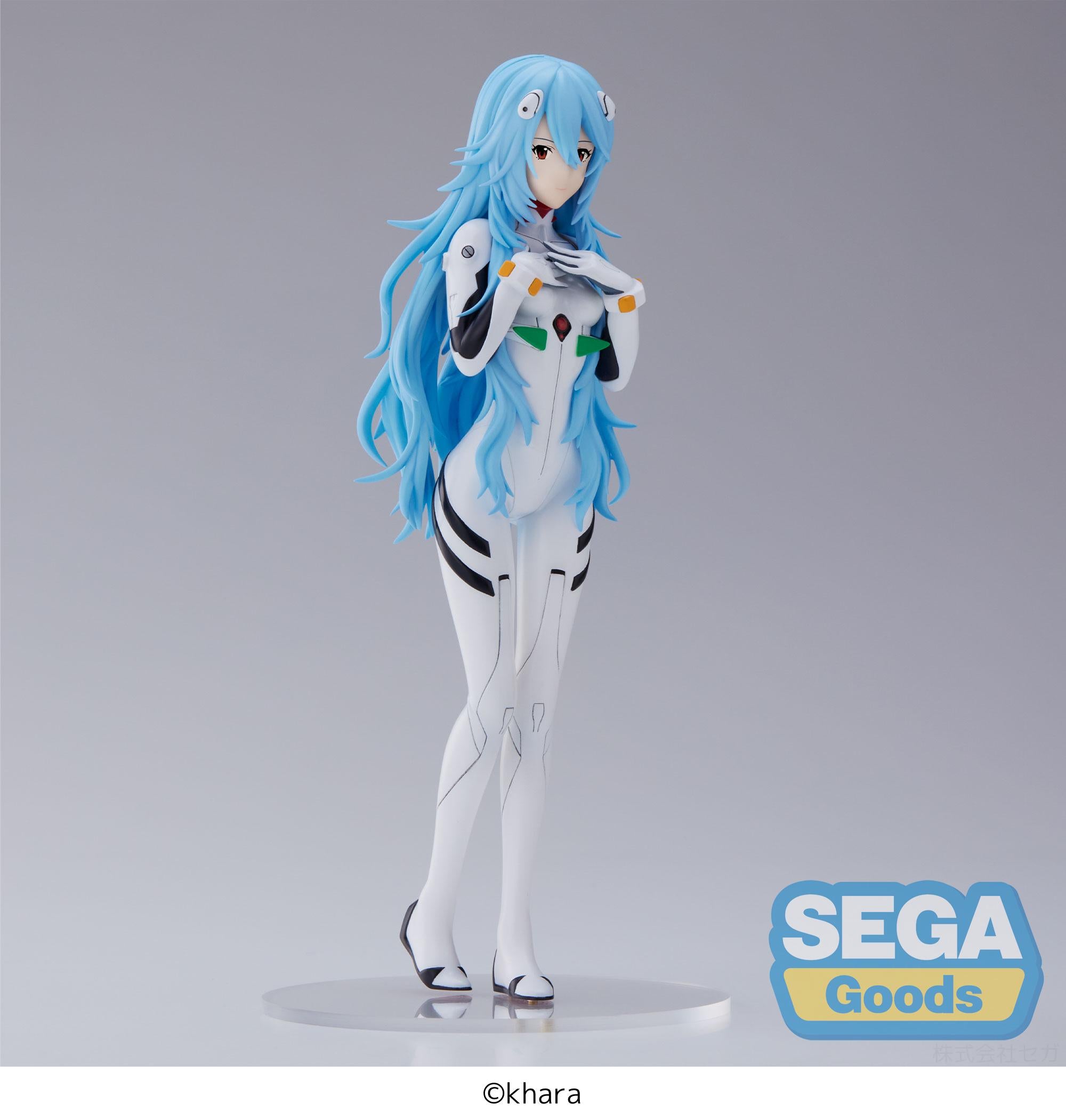 EVANGELION: 3.0+1.0 Thrice Upon a Time Series Rei Ayanami Long Hair Ver. SPM Figure | 4580779503002