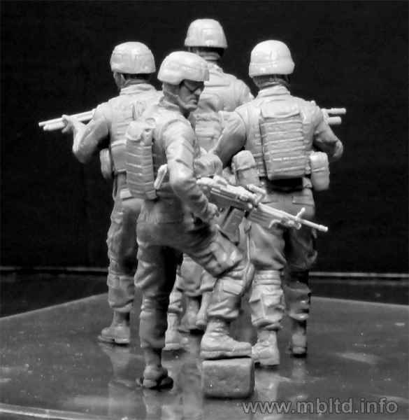 MASTER BOX 1/35 Modern US infantrymen. Cordon and Search | 4820113081125