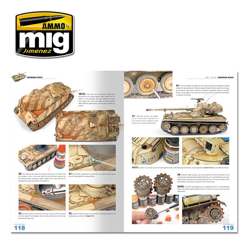 Ammo Mig Encyclopedia of Armour Modelling Techniques - Vol. 4: Weathering (English) | 8432074061533