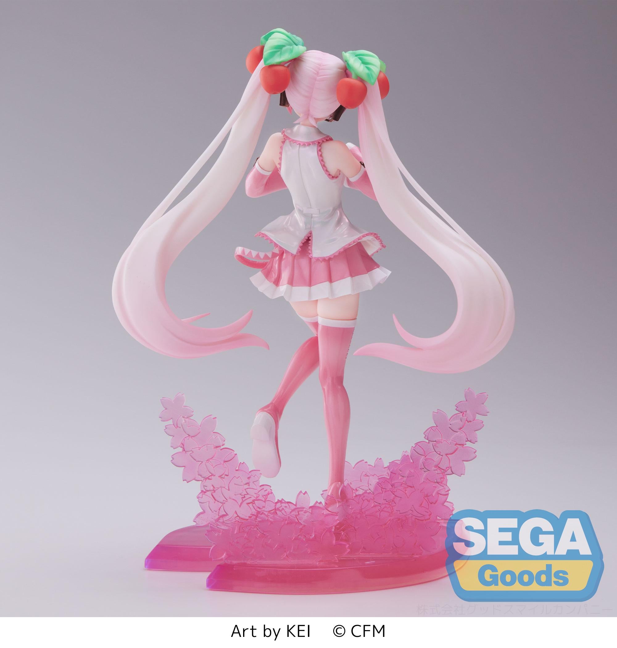 Hatsune Miku Series Sakura Miku 2023 Luminasta Figure | 4580779516484