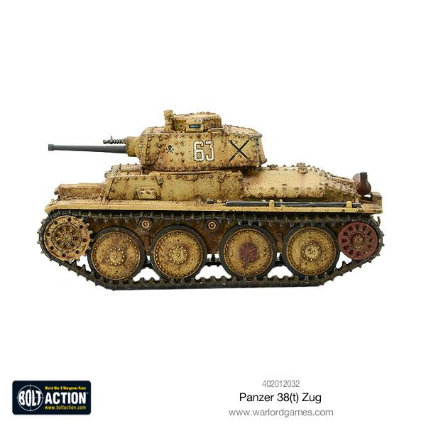 Bolt Action Panzer 38(T) ZUG | 5060393709121