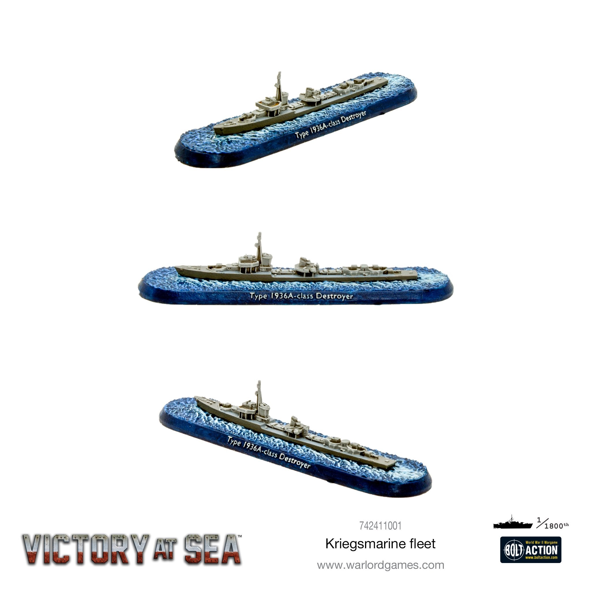 Victory at Sea Kriegsmarine fleet box | 5060572505940