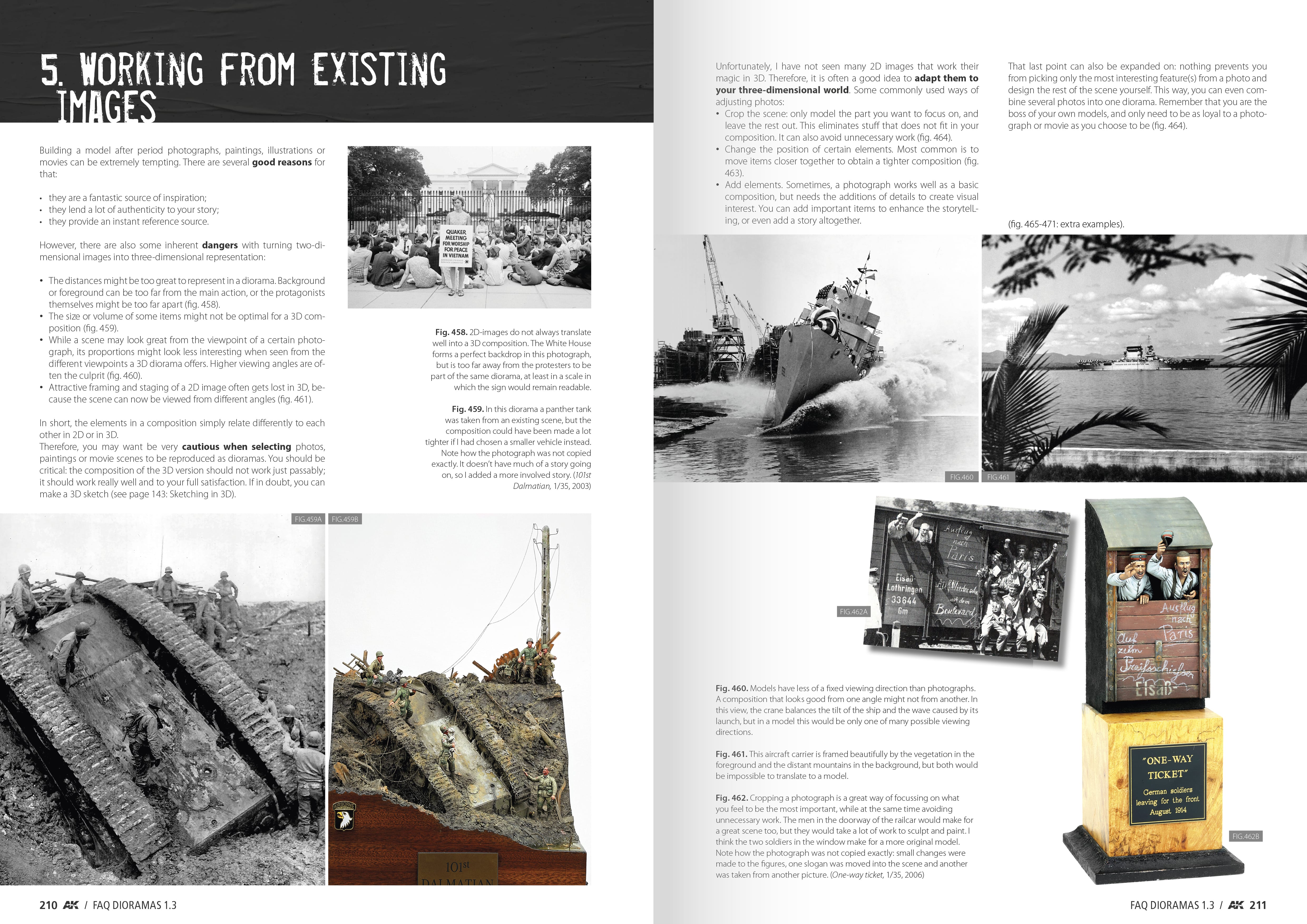 AK Interactive Dioramas FAQ 1.3 Extension - Storytelling, Composition and Planning - English | 8435568307797