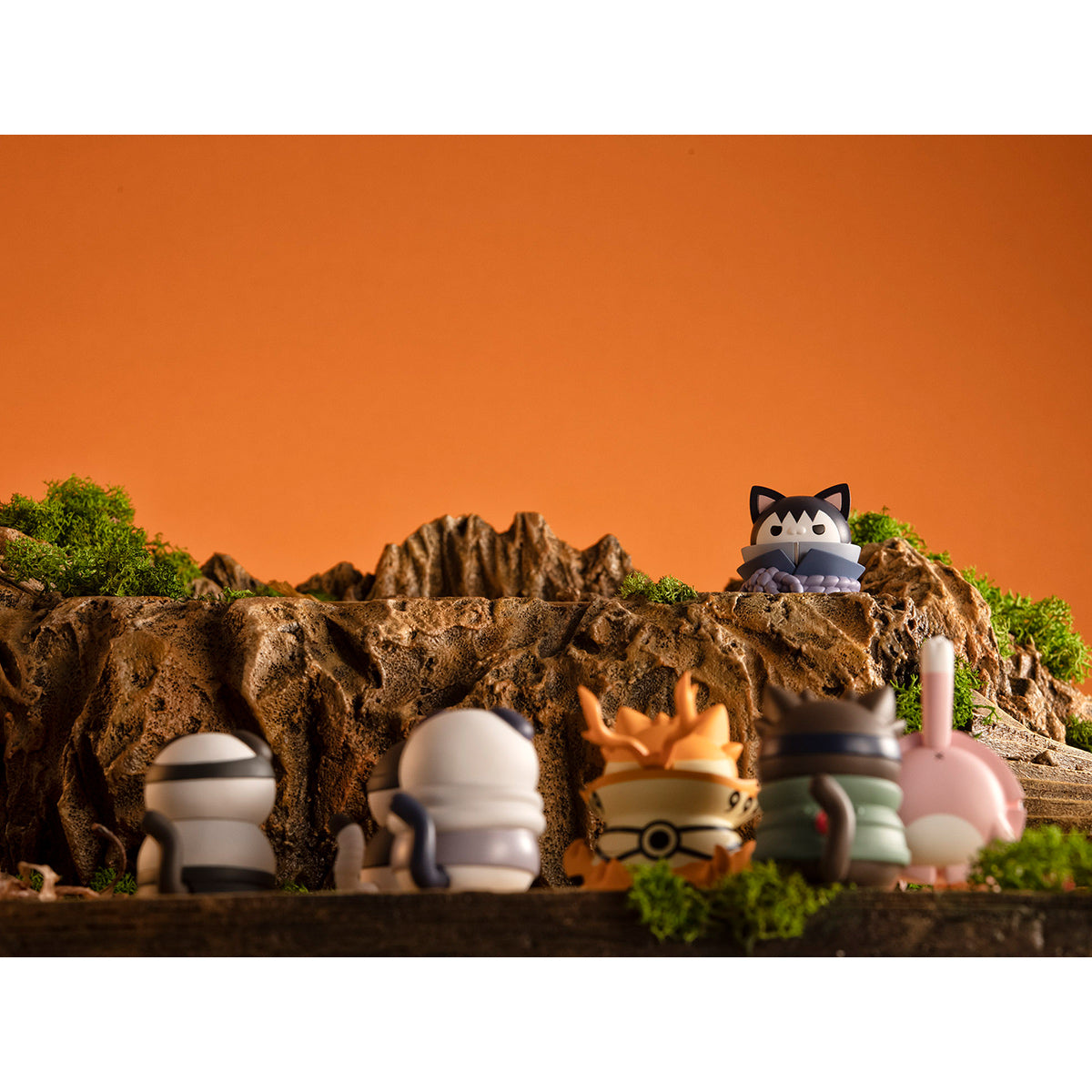 Megahouse Mega Cat Project Ver. Break OutFourth Great Ninja War, Set of 8(Window Package【With Gift】 "Naruto" | 4535123833946