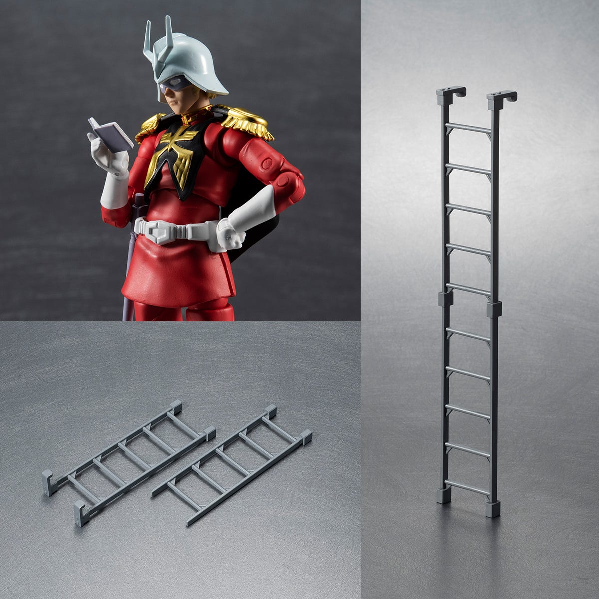Megahouse G.M.G Principality of Zeon Army Solider 04-06 (Normal Suit Solider & Char Aznable) 'Gundam' | 4535123831768