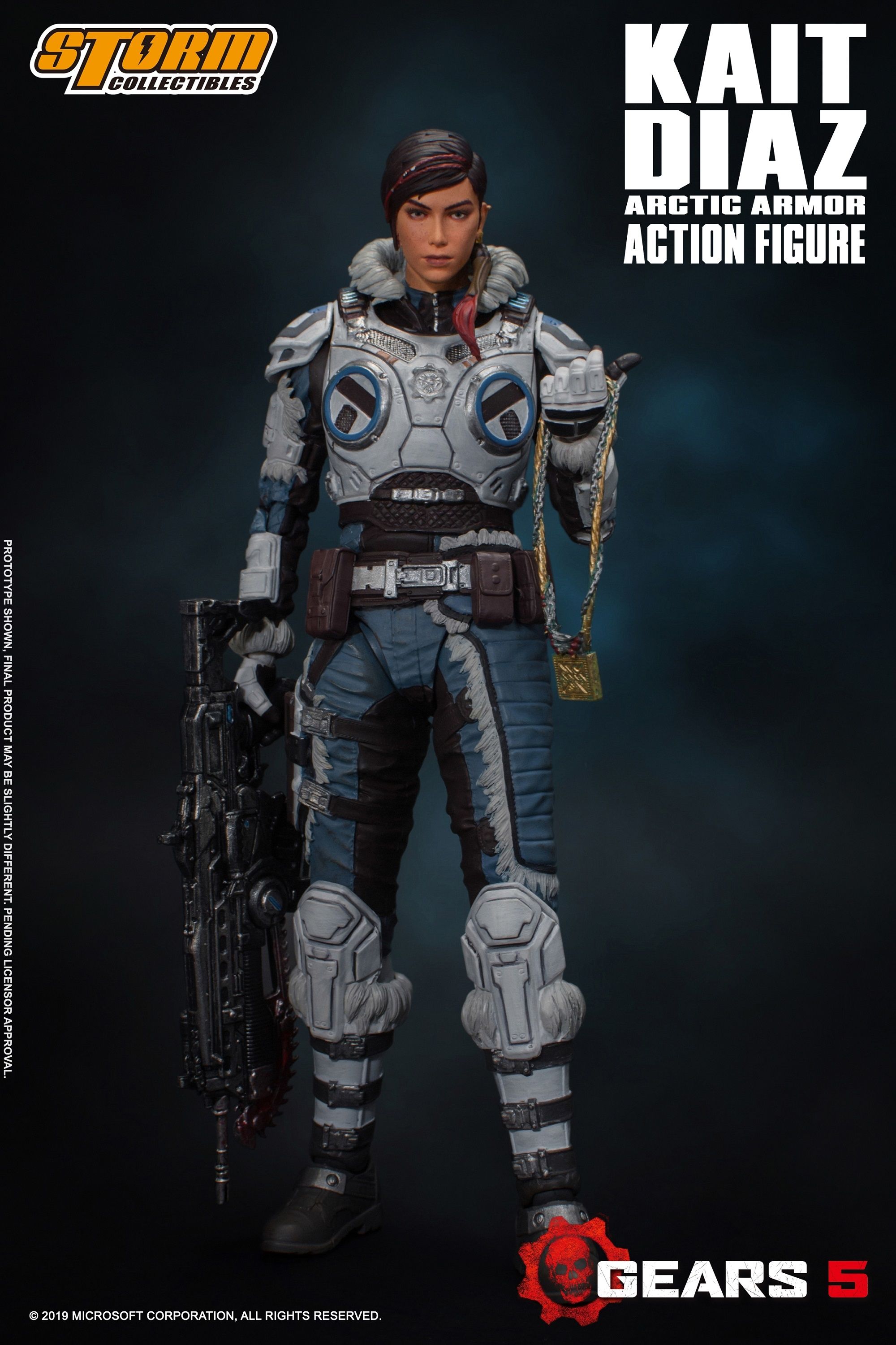 Storm Collectibles 1/12 Kait Diaz 'Gears of War' Action Figure | 4897072871081