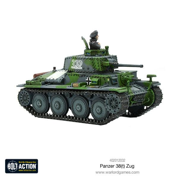 Bolt Action Panzer 38(T) ZUG | 5060393709121